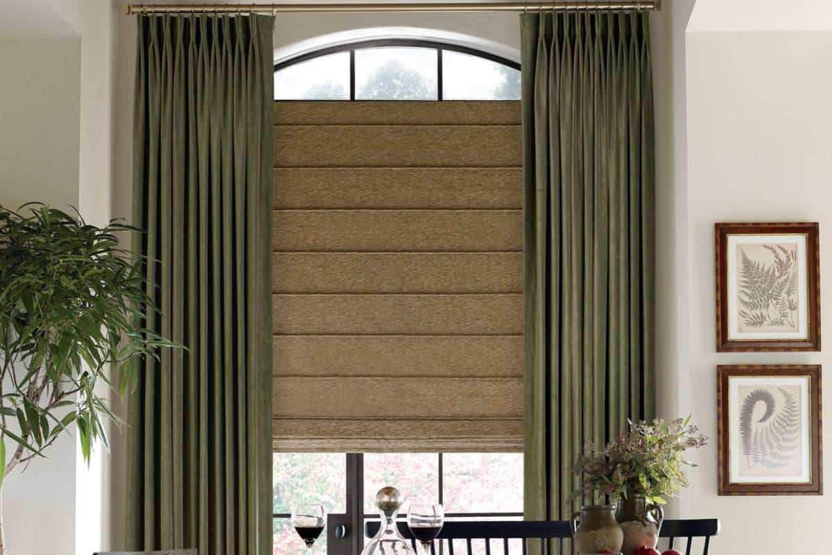 Design Studio™ Roman Shades from Blind and Shutter Guys near Southlake, Texas (TX) and Roman Blinds
