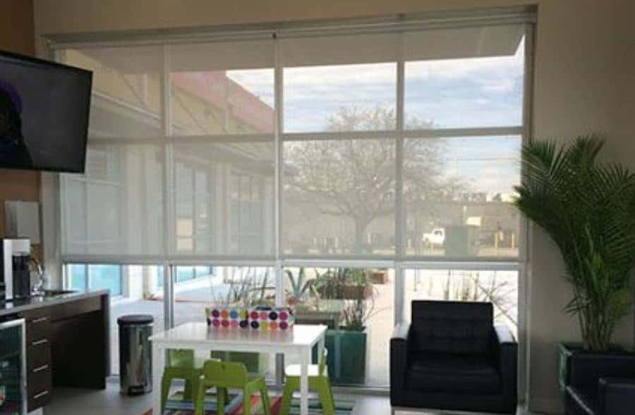 Timber Solar Shades and Roller Blinds from Blind and Shutter Guys Near Southlake, Texas (TX)