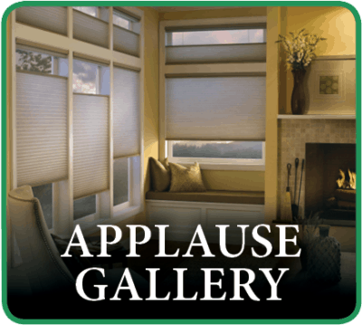 A room with a fireplace and windows that have blinds.