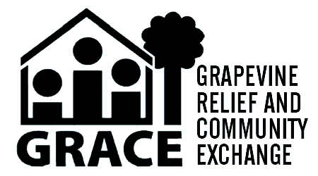 A green background with black letters and an image of a house.