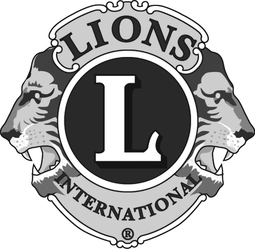 A picture of the lions international logo.