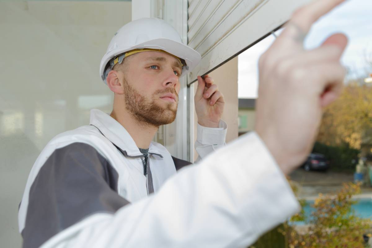 Window treatment professional fixing window shades
